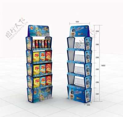 超市货架 零售空间的无声叙事者